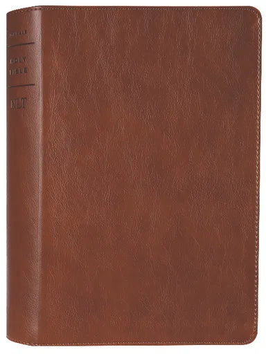 NLT PERSONAL SIZE GIANT PRINT BIBLE FILAMENT ENABLED EDITION RUSTIC BROWN (RED LETTER EDITION)