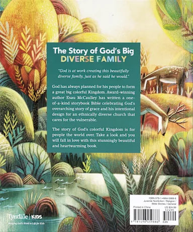 GOD'S COLORFUL KINGDOM STORYBOOK BIBLE: THE STORY OF GOD'S BIG DIVERSE FAMILY