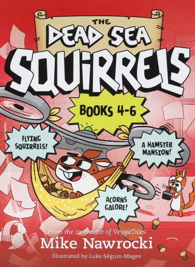 DEAD SEA SQUIRRELS : SQUIRRELNAPPED!/TREE-MENDOUS TROUBLE/WHIRLY SQUIRRELIES (3-PACK BOOKS 4-6) (DEAD SEA SQUIRRELS SERIES)