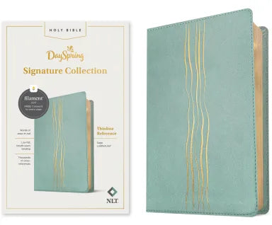 B NLT THINLINE REFERENCE BIBLE FILAMENT ENABLED EDITION SAGE DAYSPRING SIGNATURE COLLECTION (RED LETTER EDITION)