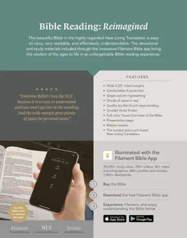 NLT WIDE MARGIN BIBLE FILAMENT ENABLED EDITION AUTUMN LEAVES DAYSPRING SIGNATURE COLLECTION (RED LETTER EDITION) (DAYSPRING SIGNATURE COLLECTION)
