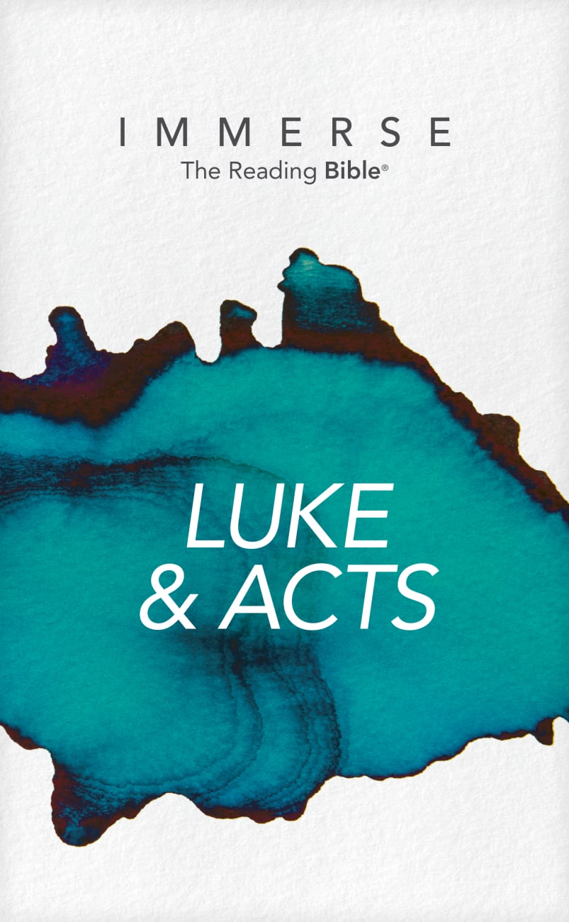 B NLT IMMERSE LUKE & ACTS