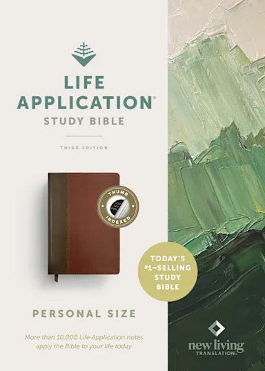 B NLT LIFE APPLICATION STUDY BIBLE THIRD EDITION PERSONAL SIZE MAHOGANY (RED LETTER EDITION)