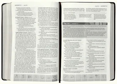 B NLT ONE YEAR CHRONOLOGICAL STUDY BIBLE RUSTIC BROWN