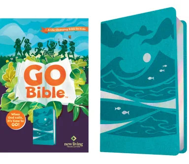NLT GO BIBLE FOR KIDS TEAL OCEAN