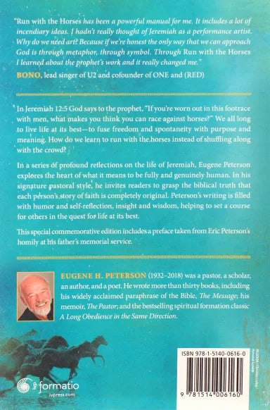 RUN WITH THE HORSES: THE QUEST FOR LIFE AT ITS BEST (COMMEMORATIVE)