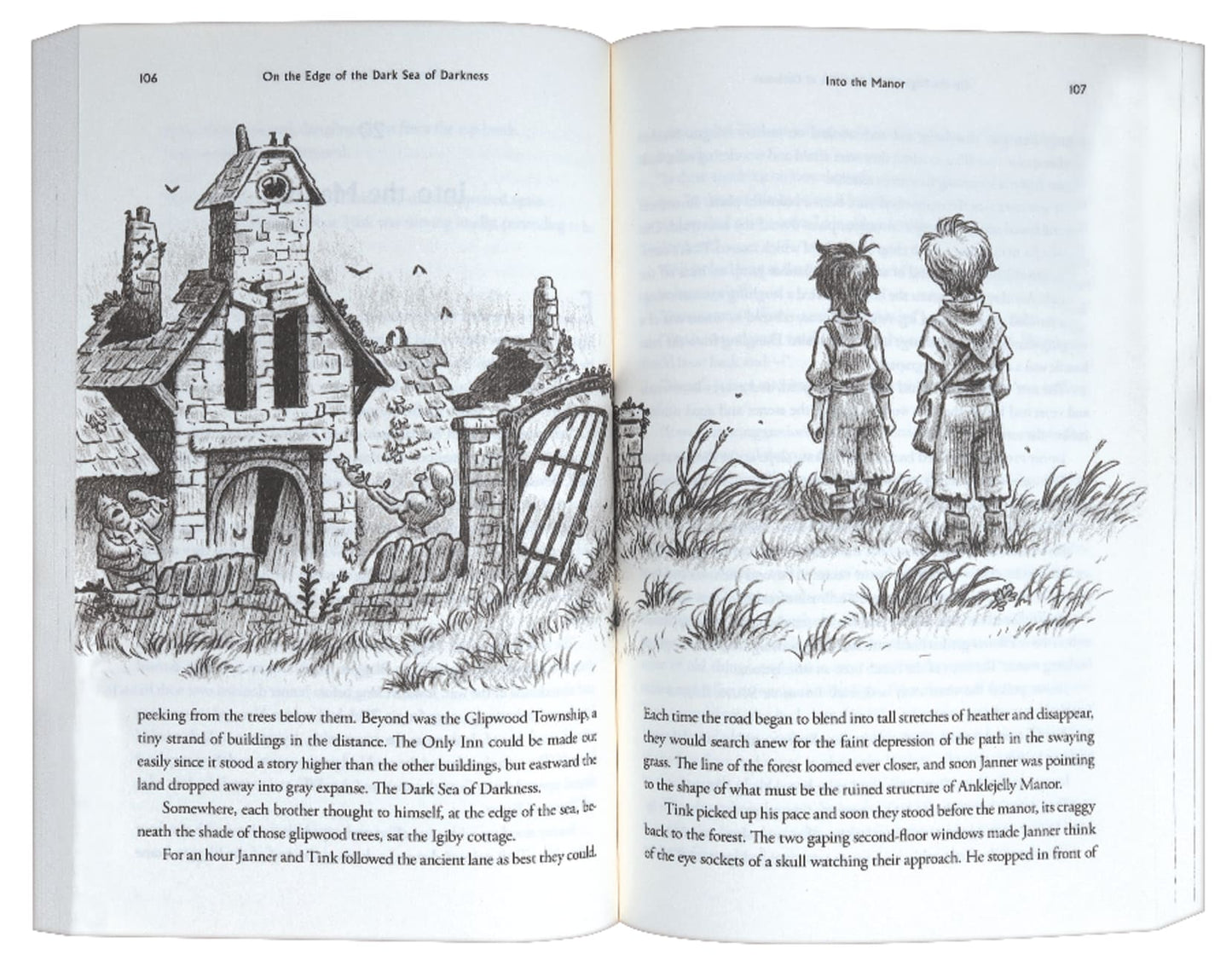 WING #01: ON THE EDGE OF THE DARK SEA OF DARKNESS PAPERBACK