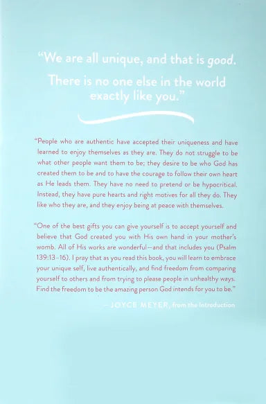 AUTHENTICALLY UNIQUELY YOU: LIVING FREE FROM COMPARISON AND THE NEED TO PLEASE