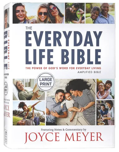 B AMPLIFIED THE EVERYDAY LIFE BIBLE LARGE PRINT (BLACK LETTER EDITION)