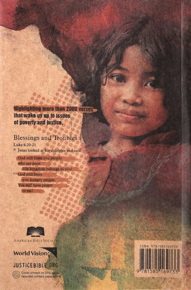 B CEV POVERTY & JUSTICE BIBLE