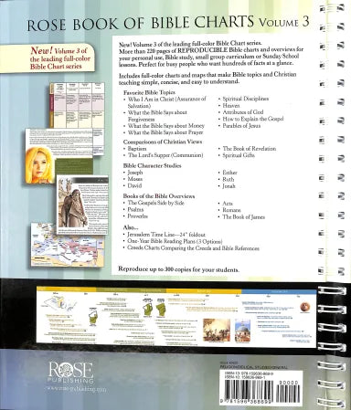 ROSE BOOK OF BIBLE CHARTS (VOL 3)