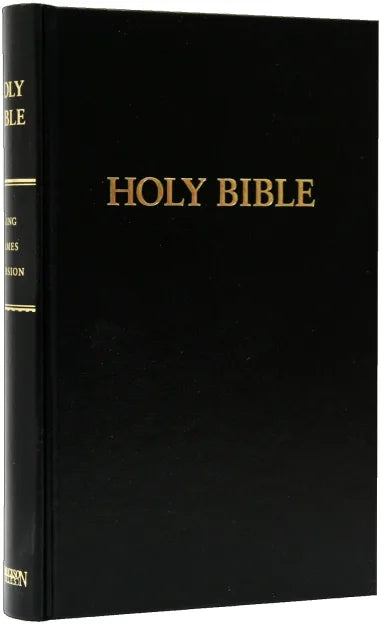 B KJV PEW BIBLE BLACK