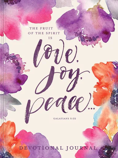 LOVE JOY PEACE DEVOTIONAL JOURNAL (GAL 5: 22)