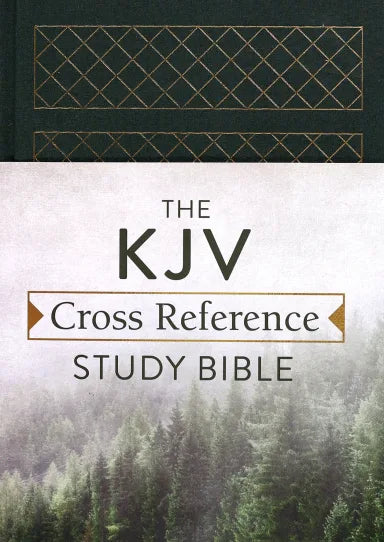 B KJV CROSS REFERENCE STUDY BIBLE DIAMOND SPRUCE (RED LETTER EDITION)