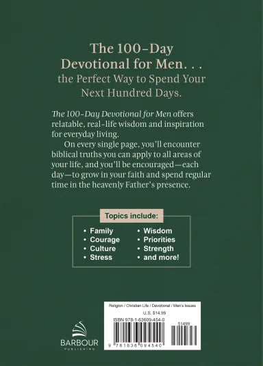 THE 100-DAY DEVOTIONAL FOR MEN