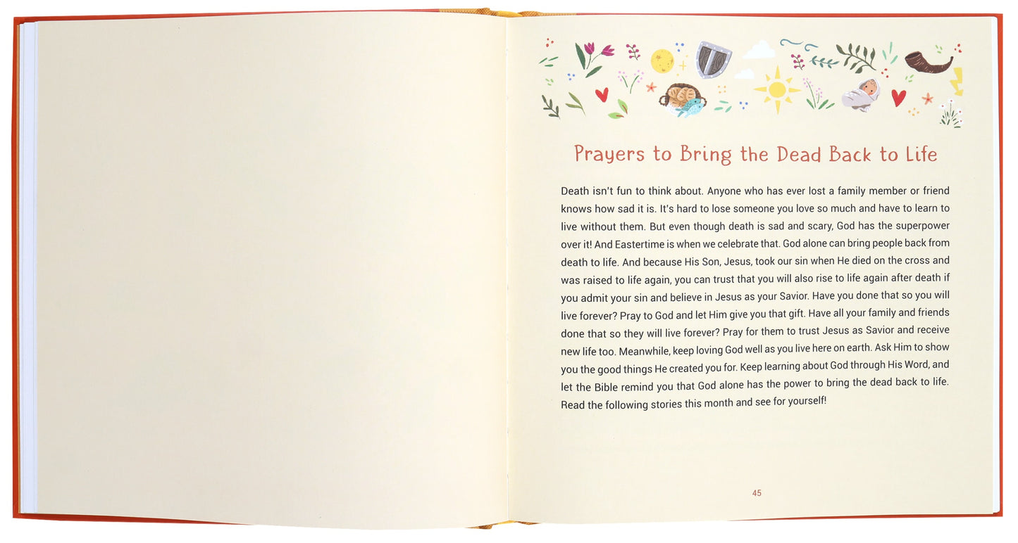 YEAR OF BIBLE PRAYERS A: A TREASURY OF 48 PRAYER STORIES FROM GOD'S WORD
