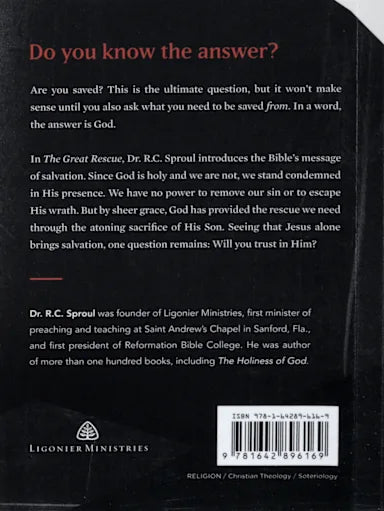 THE GREAT RESCUE: UNDERSTANDING THE SAVING WORK OF CHRIST