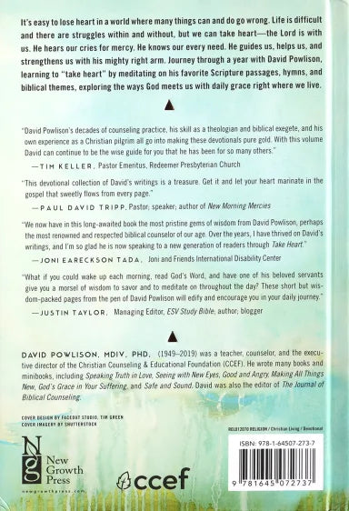 TAKE HEART: DAILY DEVOTIONS TO DEEPEN YOUR FAITH