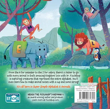 SUPER SIMPLE ALPHABET AND ANIMALS WITH DR. FIZZLEBOP (DR. FIZZLEBOP'S SUPER SIMPLE SCIENCE SERIES)