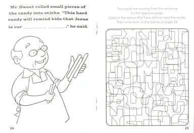 ITTY-BITTY: THE LEGEND OF THE CANDY CANE NIV