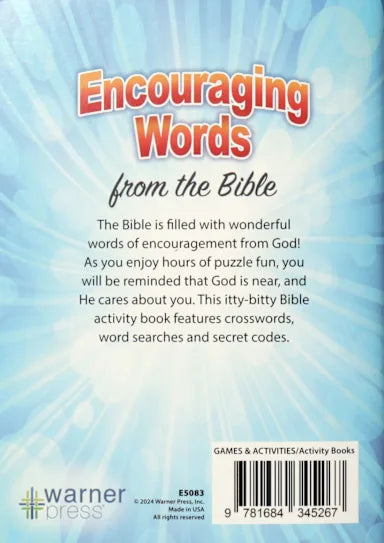 ENCOURAGING WORDS FROM THE BIBLE NIV AND NLT (ITTY BITTY BIBLE SERIES)
