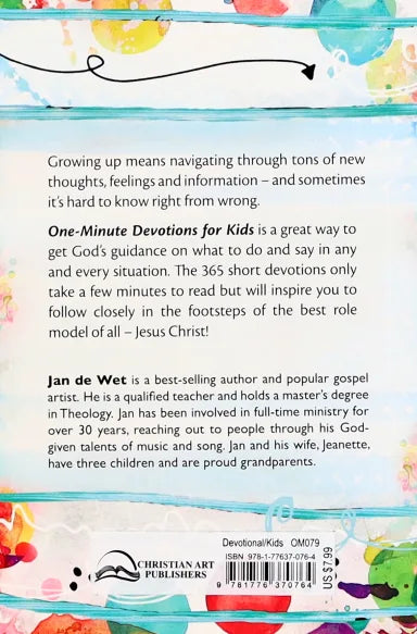 ONE-MINUTE DEVOTIONS FOR KIDS