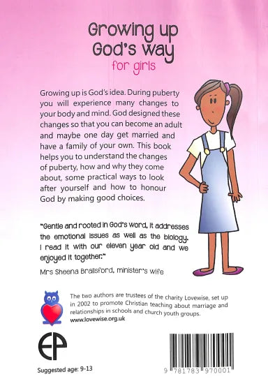 GROWING UP GOD'S WAY FOR GIRLS