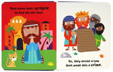 DANIEL AND THE LIONS WITH TOUCH AND FEEL