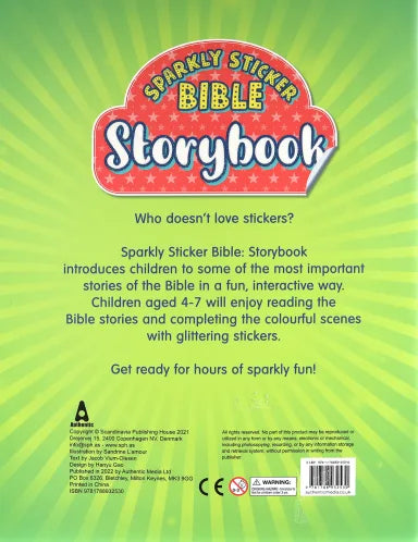 SPARKLY STICKER BIBLE: STORYBOOK