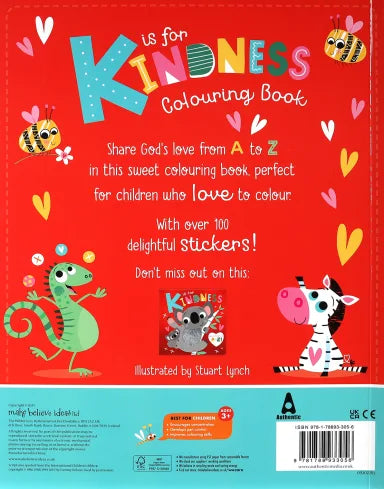 K IS FOR KINDNESS COLOURING BOOK