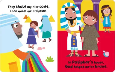 JOSEPH AND THE DREAM COAT (TOUCH AND FEEL WITH CARRY HANDLE)