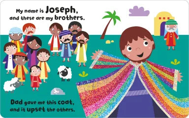 JOSEPH AND THE DREAM COAT (TOUCH AND FEEL WITH CARRY HANDLE)