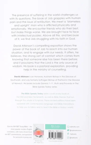 MESSAGE OF JOB THE: SUFFERING AND GRACE (BIBLE SPEAKS TODAY SERIES)