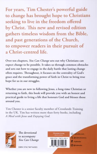 YOU CAN CHANGE (2ND EDITION): GOD'S TRANSFORMING POWER FOR OUR SINFUL BEHAVIOUR AND NEGATIVE EMOTIONS