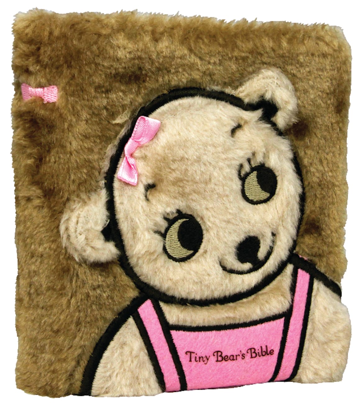 TINY BEAR'S BIBLE (PINK) (FAUX FUR)