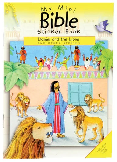 MY MINI BIBLE STICKER BOOK: DANIEL AND THE LIONS