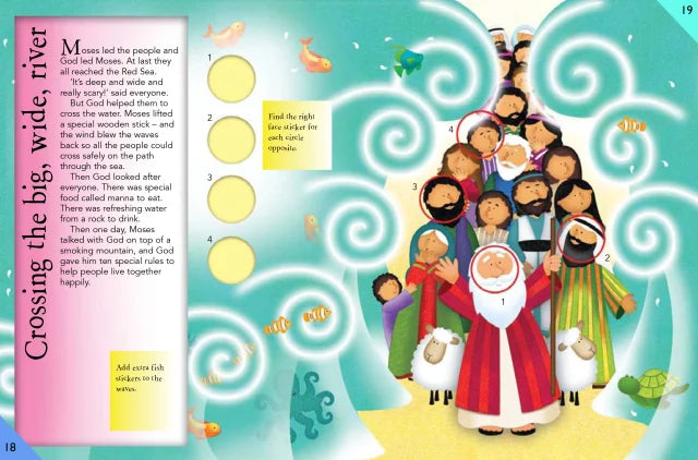 BIG BIBLE STICKER BOOK THE