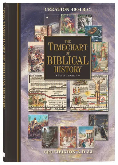 TIMECHART OF BIBLICAL HISTORY: FULL COLOUR CONCERTINA PANELS TOTAL APPROX 10 METRES IN LENGTH (2ND ED)