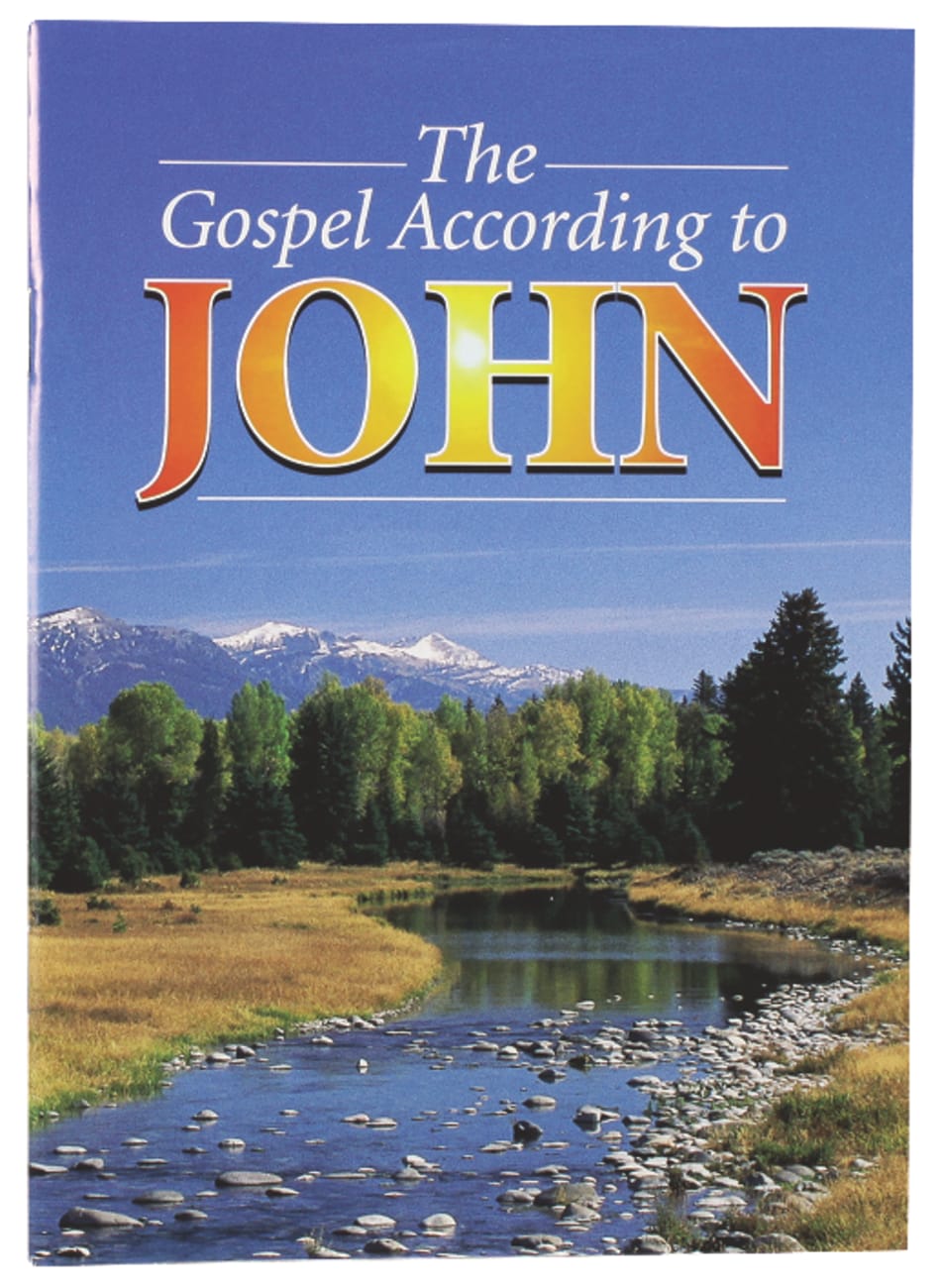 B KJV JOHN'S GOSPEL (BLACK LETTER EDITION)