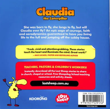 LOST SHEEP:CLAUDIA THE CATERPILLAR