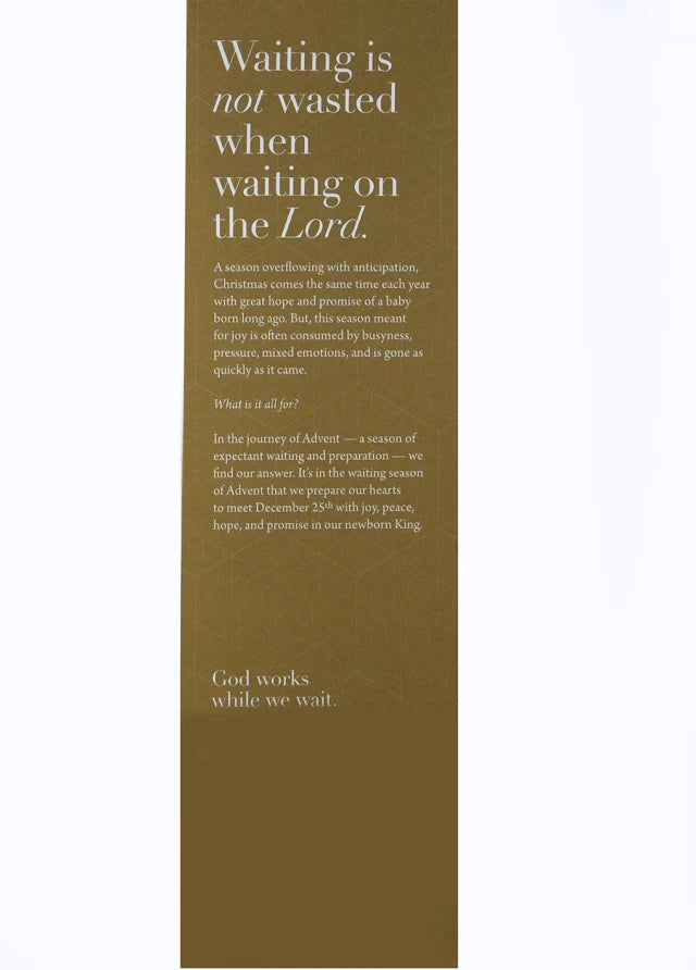 WAITING HERE FOR YOU: AN ADVENT JOURNEY OF HOPE