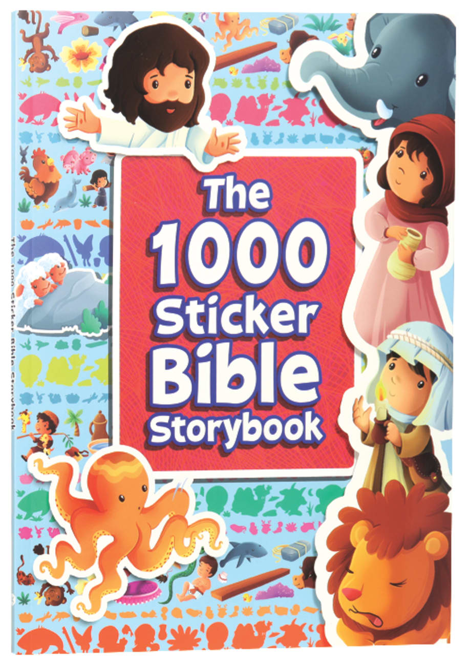 1000 STICKER BIBLE STORYBOOK THE (WITH FLAP AND VELCRO CLOSURE)