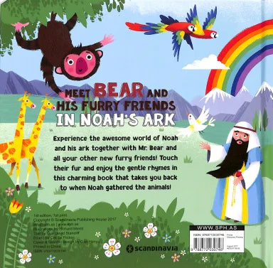 MEET BEAR AND HIS FURRY FRIENDS IN NOAH'S ARK