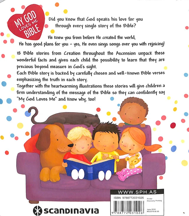MY GOD LOVES ME BIBLE (WITH HANDLE)