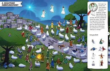 CAN YOU FIND ME WHEN JESUS WAS BORN?: HELP THE SHEPHERD FIND HIS LITTLE LAMB