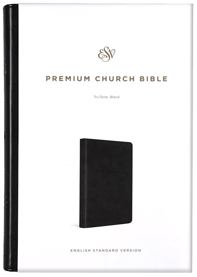 B ESV PREMIUM CHURCH BIBLE BLACK