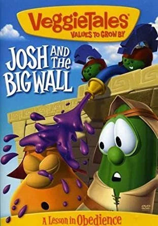 DVD VEGGIE TALES #09:JOSH AND THE BIG WALL