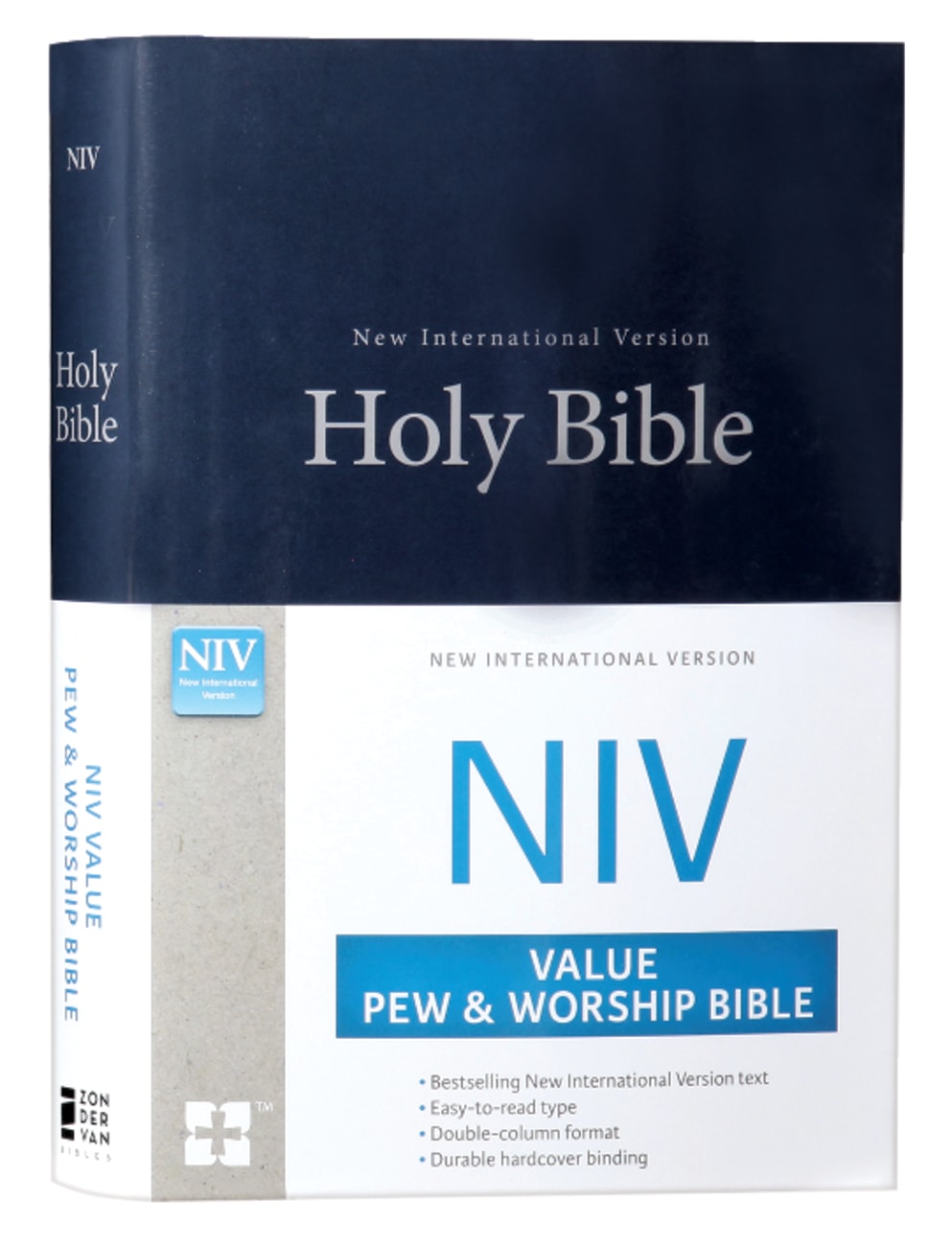 B NIV VALUE PEW AND WORSHIP BIBLE BLUE (BLACK LETTER EDITION ...