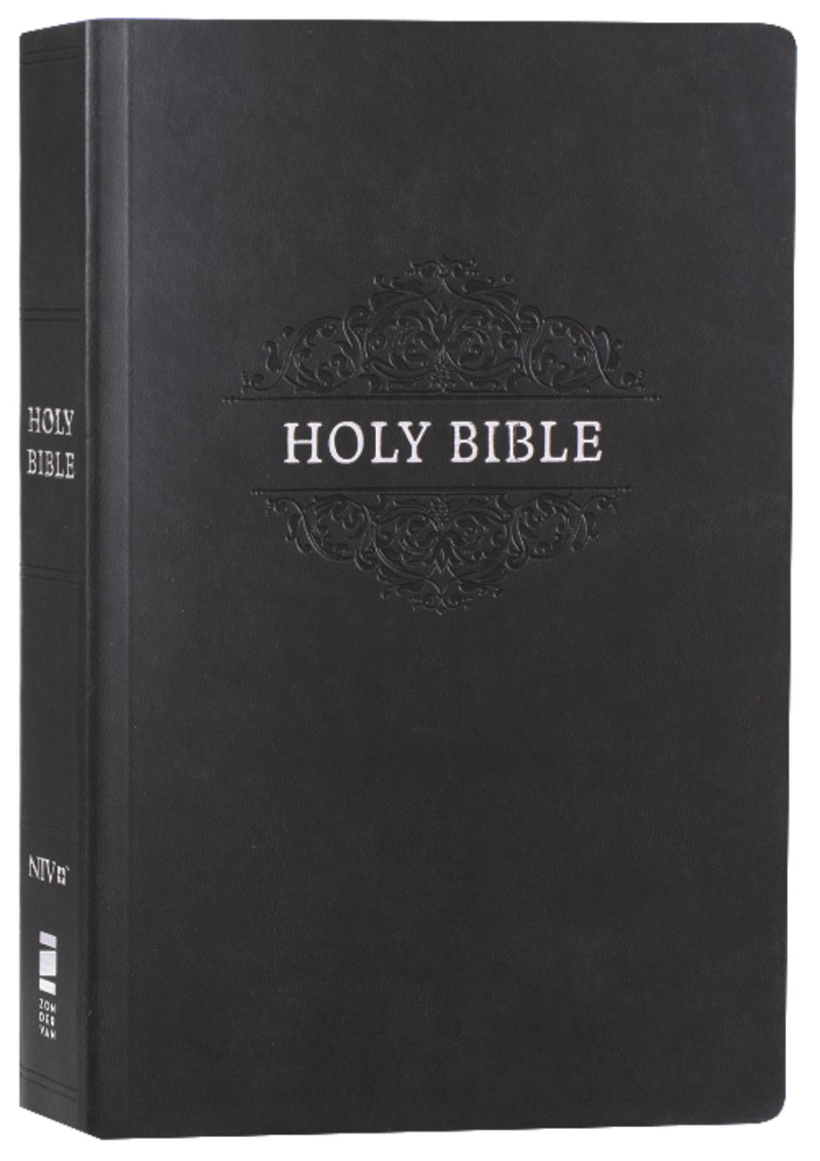 B NIV HOLY BIBLE SOFT TOUCH EDITION BLACK (BLACK LETTER EDITION ...