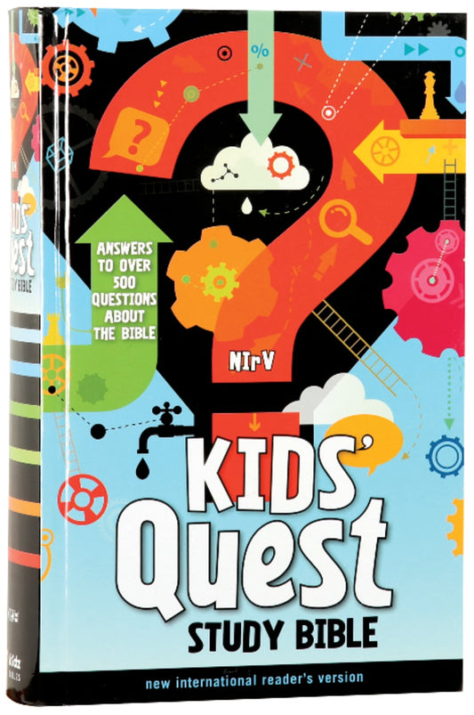 B NIRV KIDS' QUEST STUDY BIBLE (BLACK LETTER EDITION)